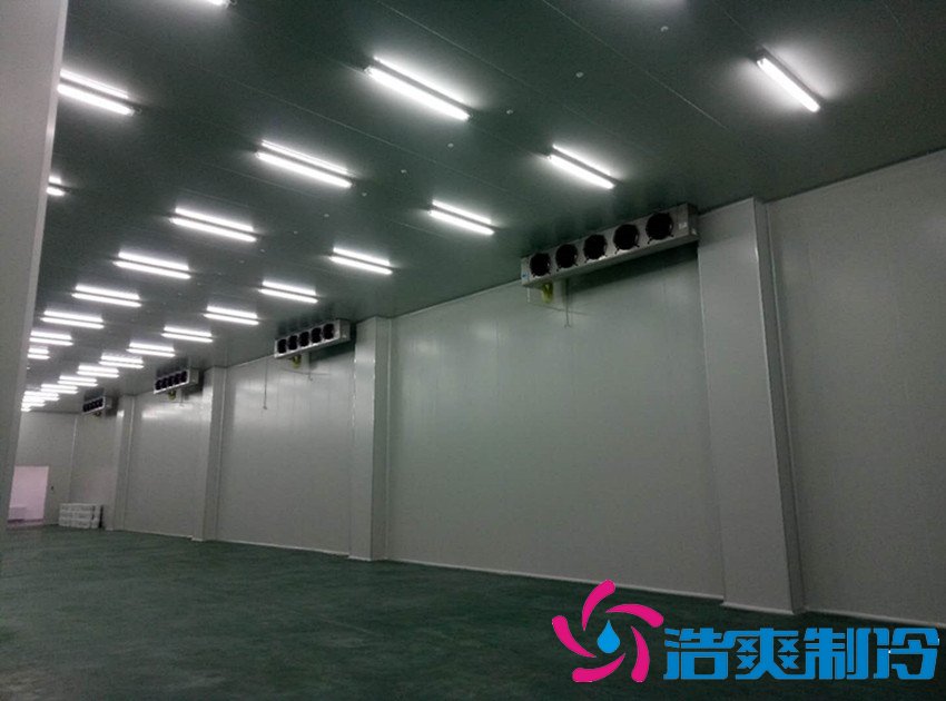 天津真功夫连锁餐饮建造7000m3冷藏、冷冻库新工程案例